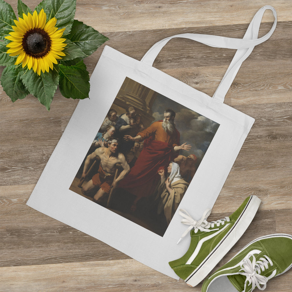 Art Tote Bag – Paul healing a man who could not walk