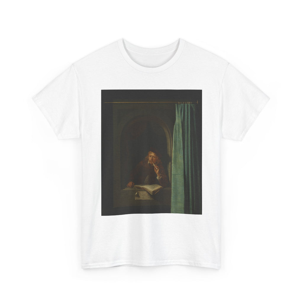 Art Tee – Man Smoking a Pipe