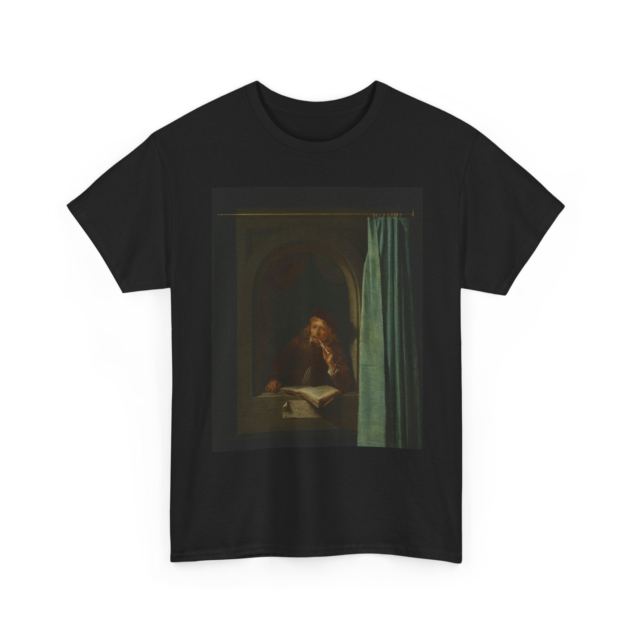 Art Tee – Man Smoking a Pipe