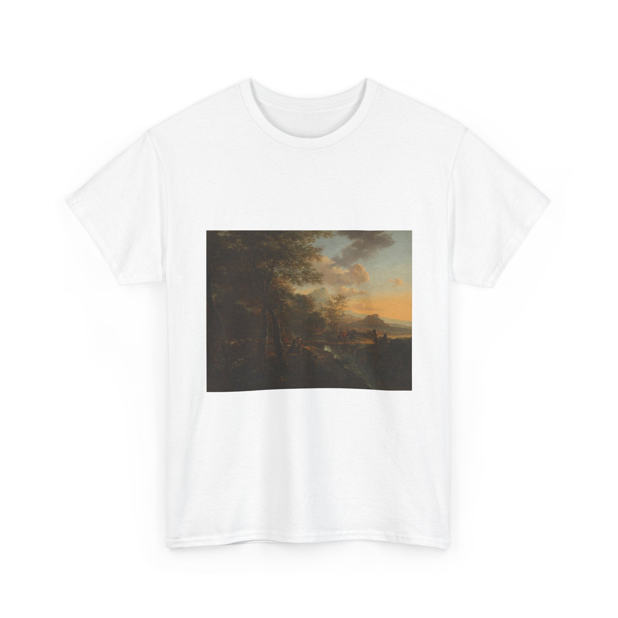 Art Tee – Italian Landscape with a Draughtsman
