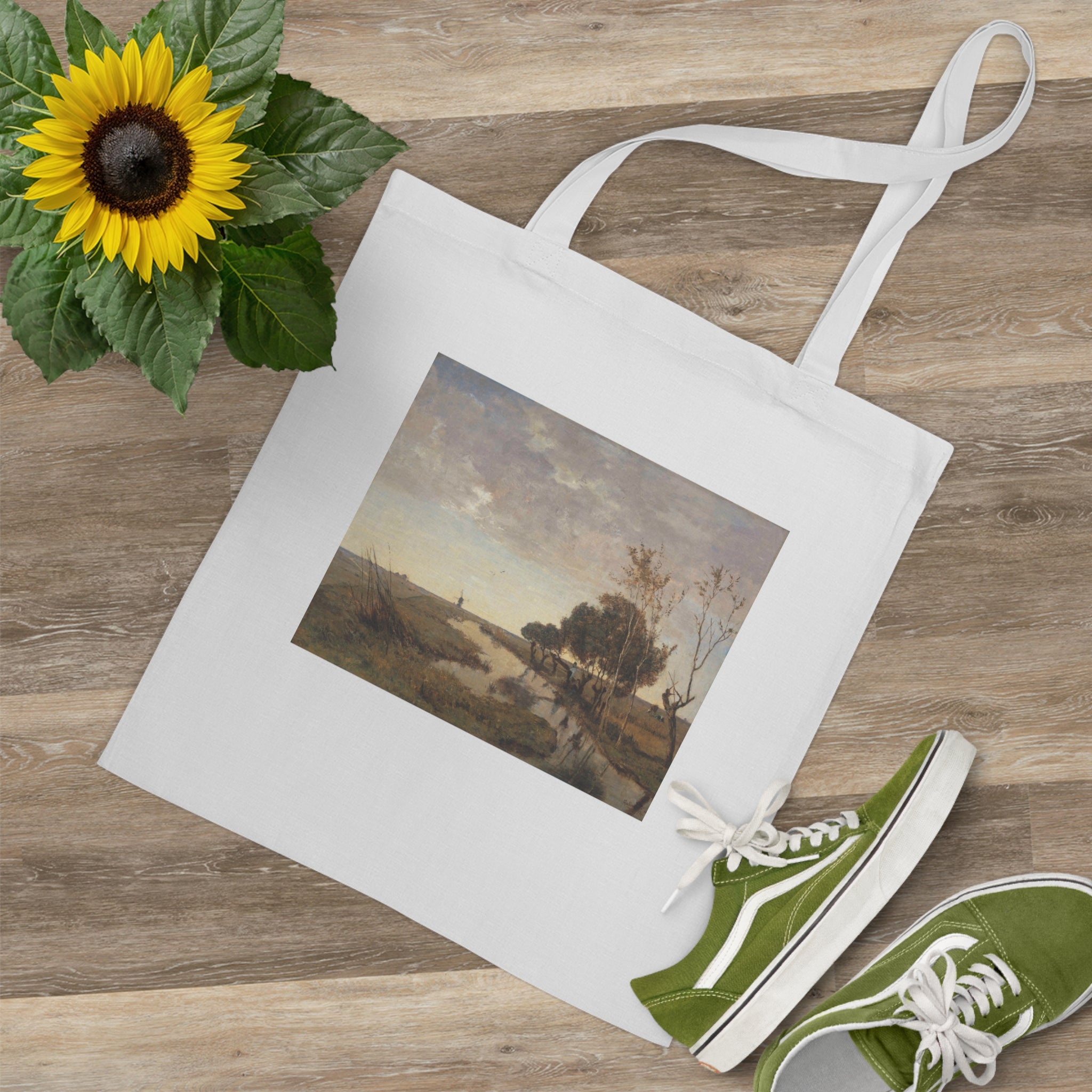 Art Tote Bag – A Watercourse near Abcoude