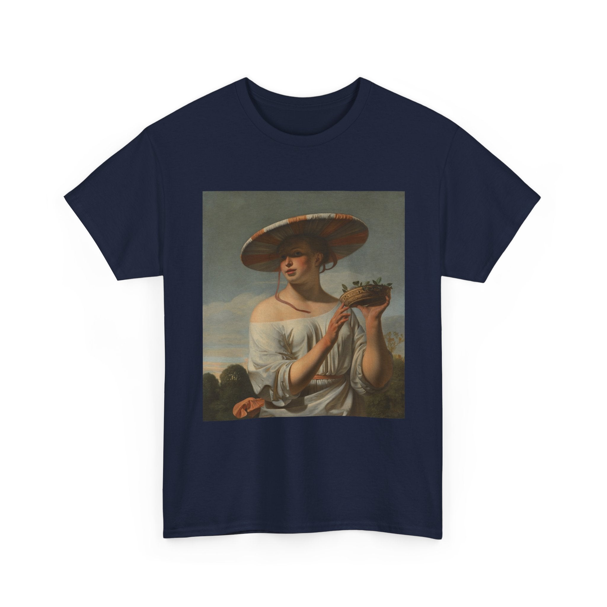 Art Tee – Woman in a Large Hat