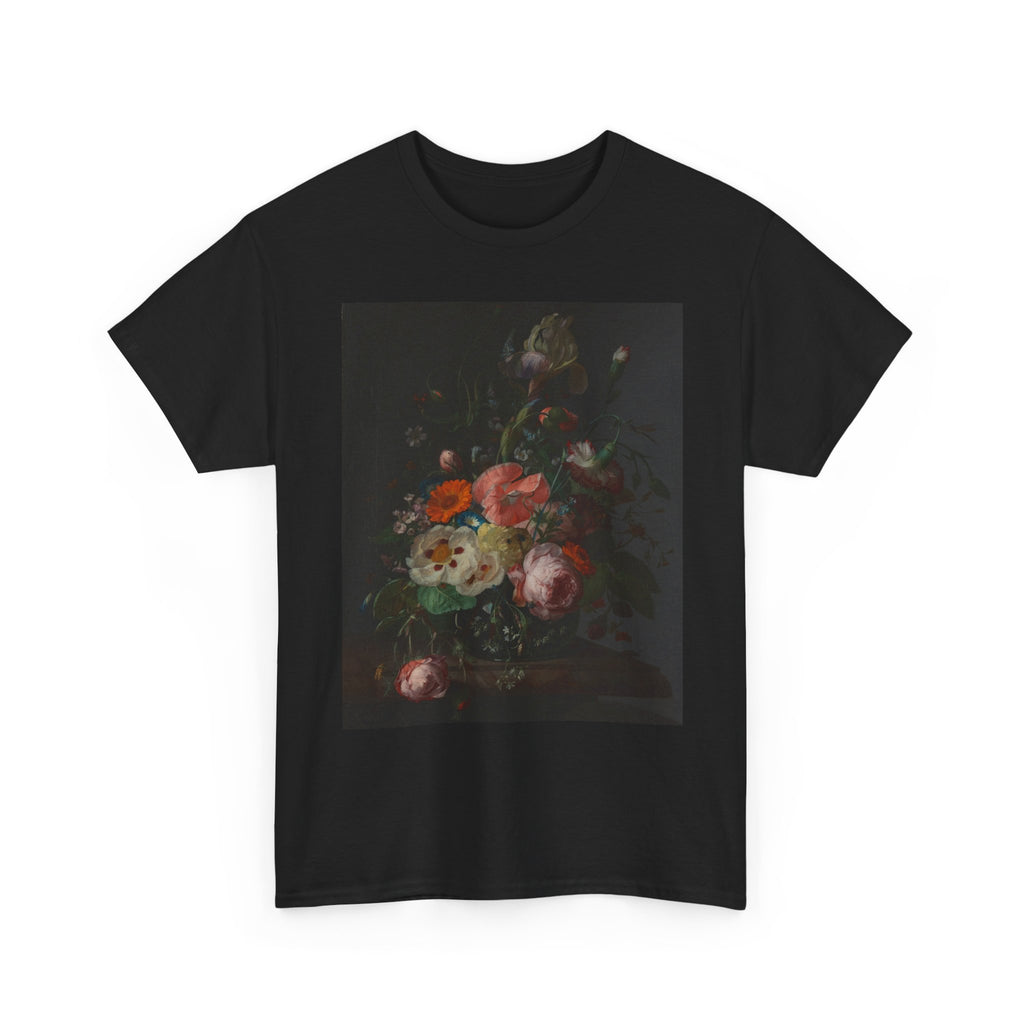 Art Tee – Still Life with Flowers on a Marble Tabletop