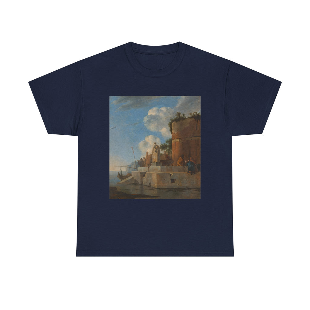 Art Tee – A Coastal Ruin in Italy