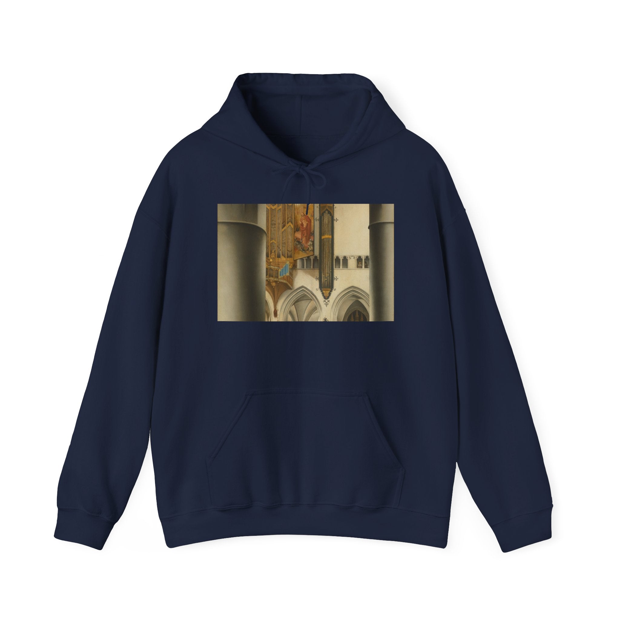 Art Hoodie – Interior of the Church of St Bavo in Haarlem