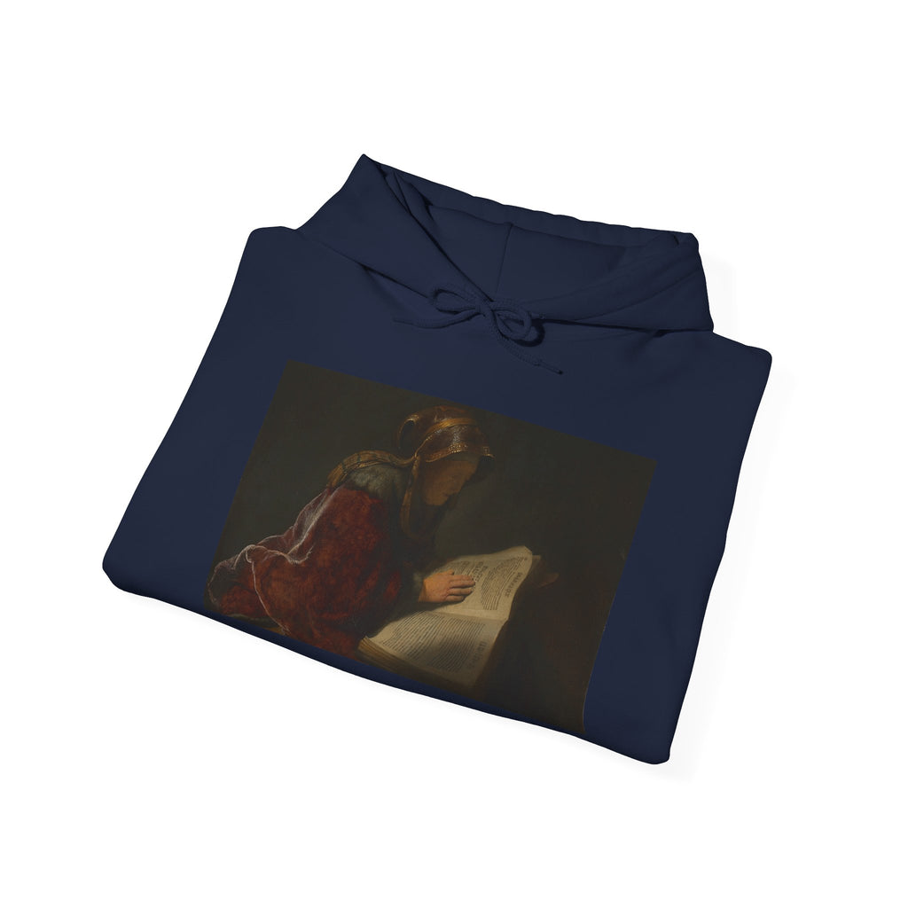 Art Hoodie – Old Woman Reading, Probably the Prophetess Anna