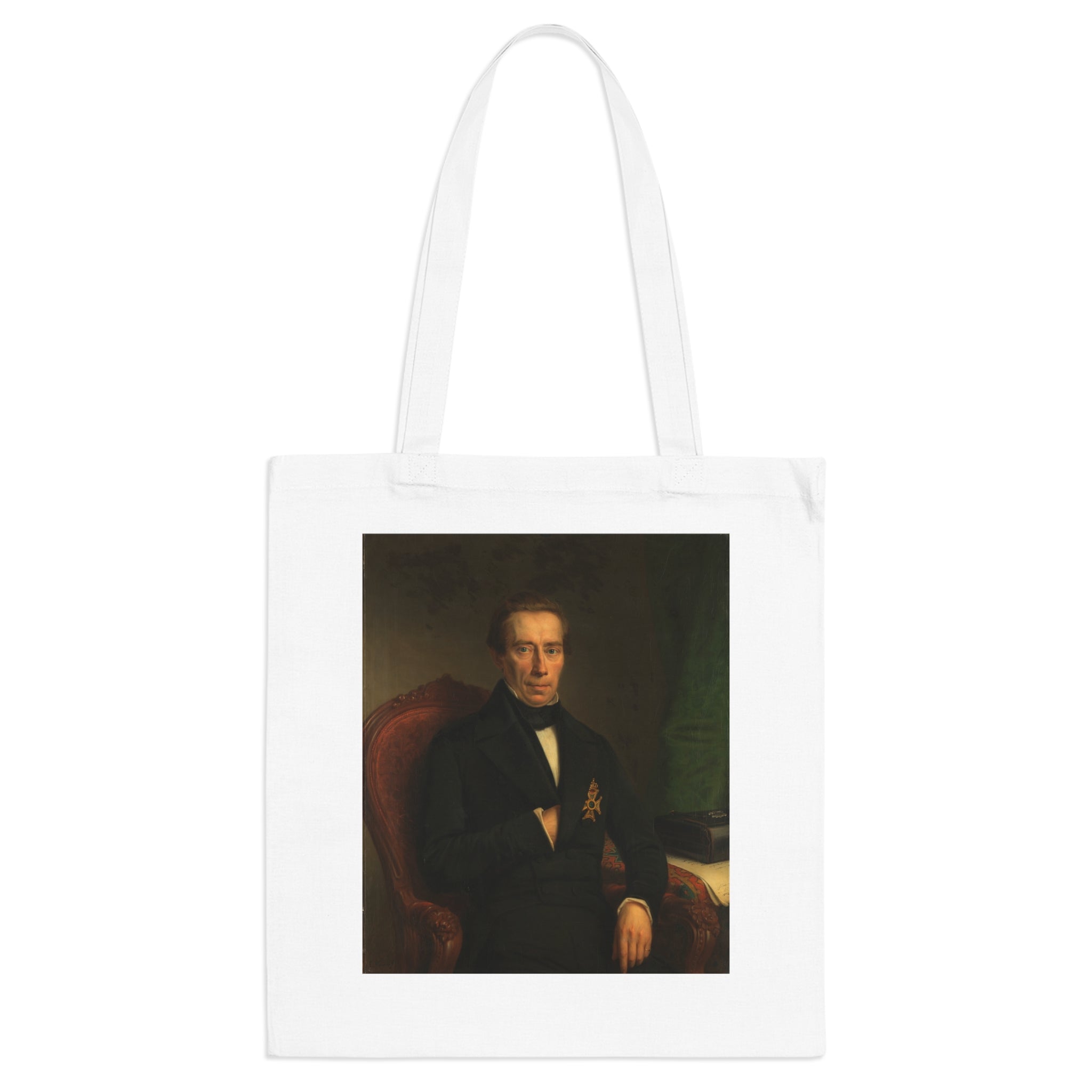 Art Tote Bag – Portrait of Johan Rudolf Thorbecke, Minister of State and Minister of the Interior