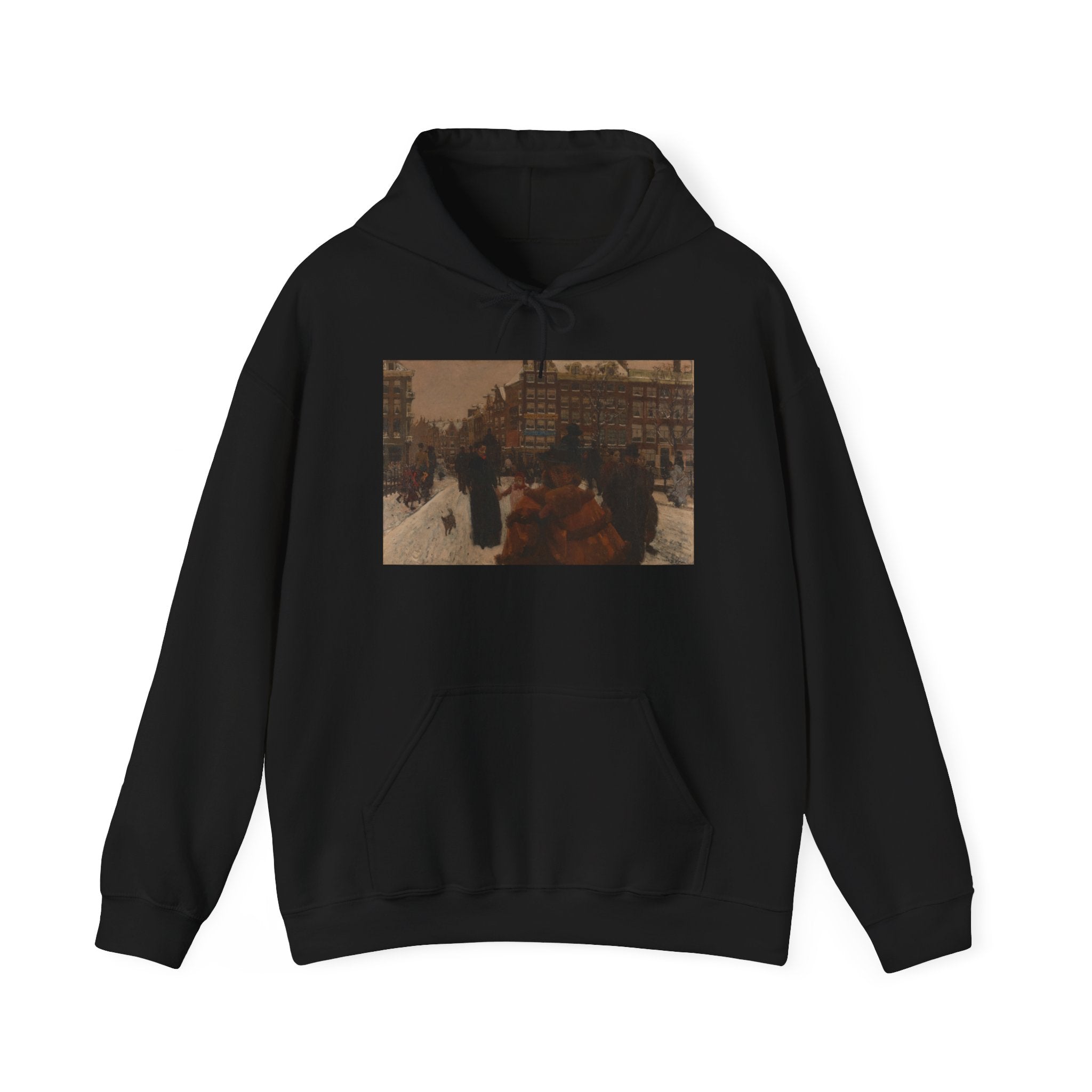 Art Hoodie – The Singel Bridge at the Paleisstraat in Amsterdam