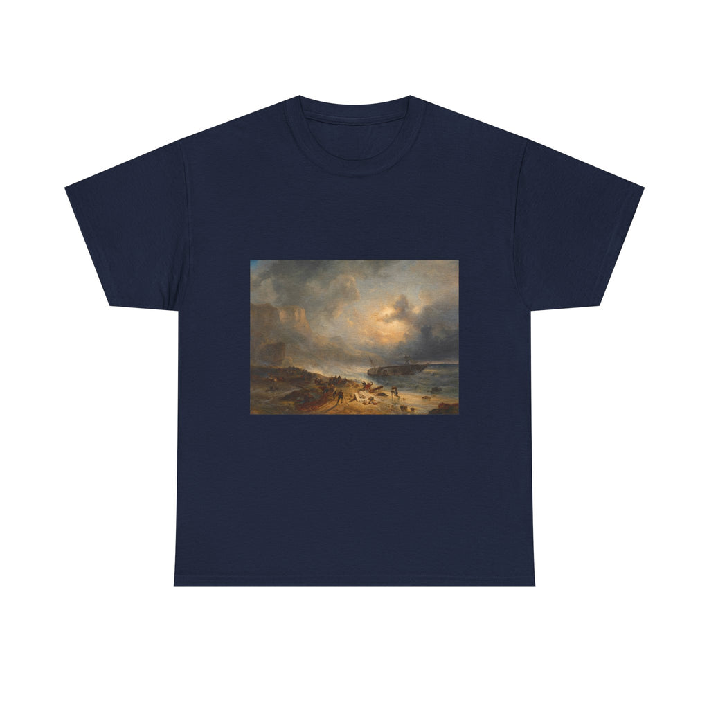 Art Tee – Shipwreck off a Rocky Coast