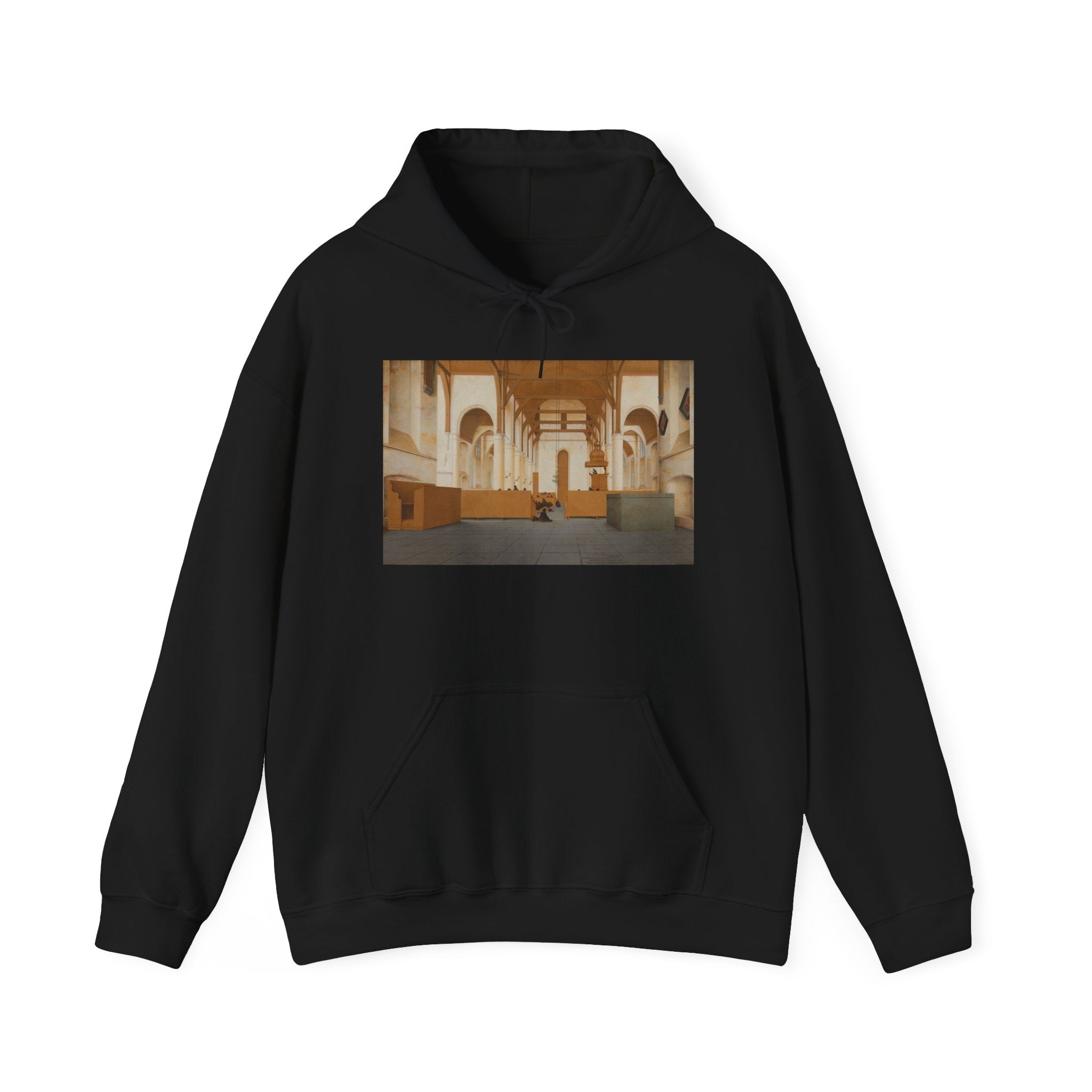 Art Hoodie – Interior of the Sint-Odulphuskerk in Assendelft