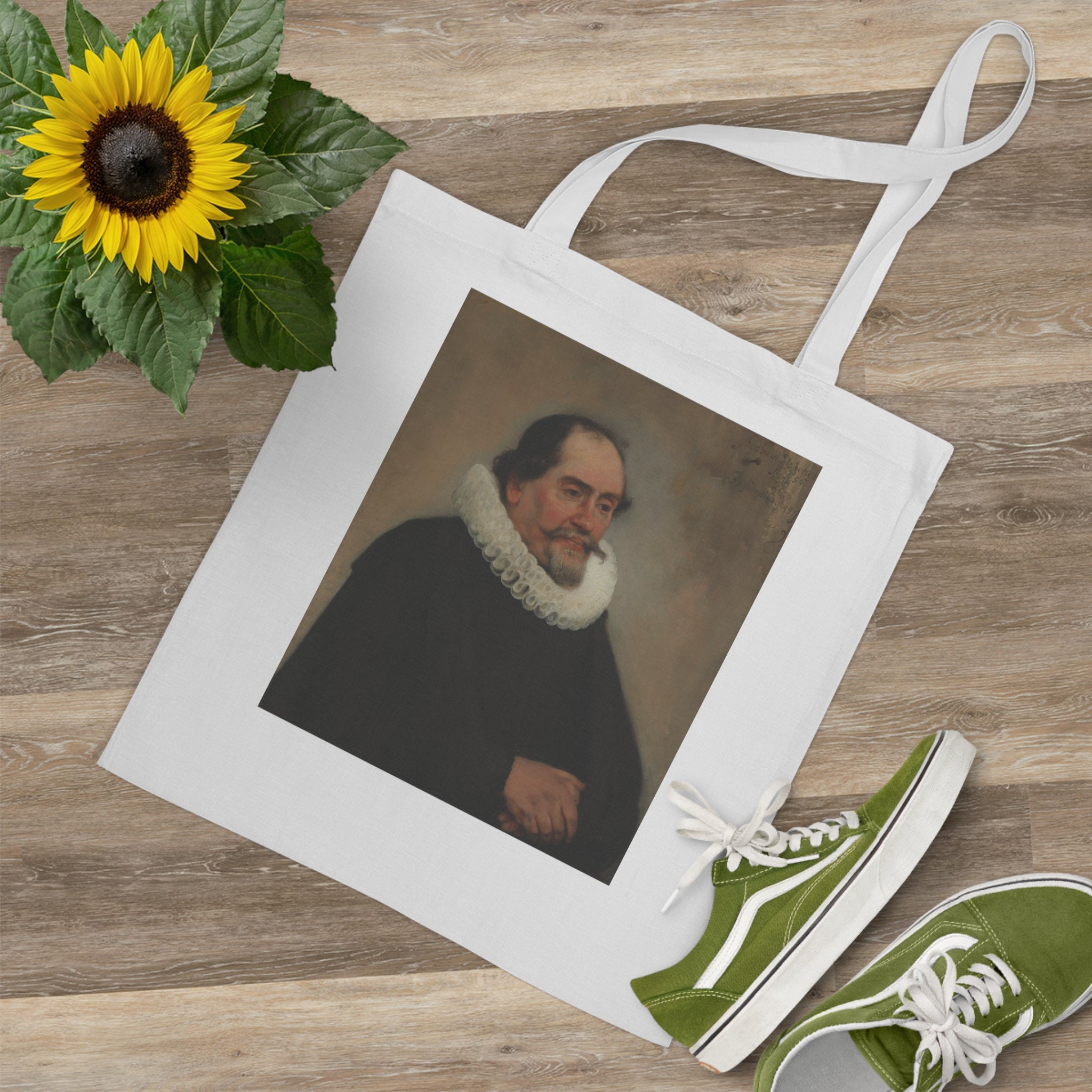Art Tote Bag – Portrait of Abraham de Potter, Amsterdam Silk Merchant