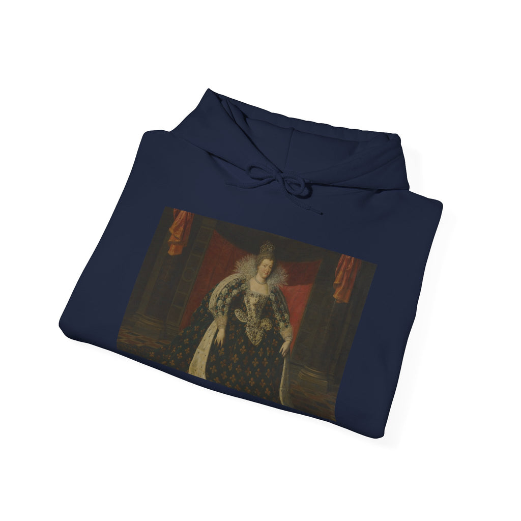 Art Hoodie – Portrait of Marie de Médicis (1575-1642), Queen of France, in Robes of State