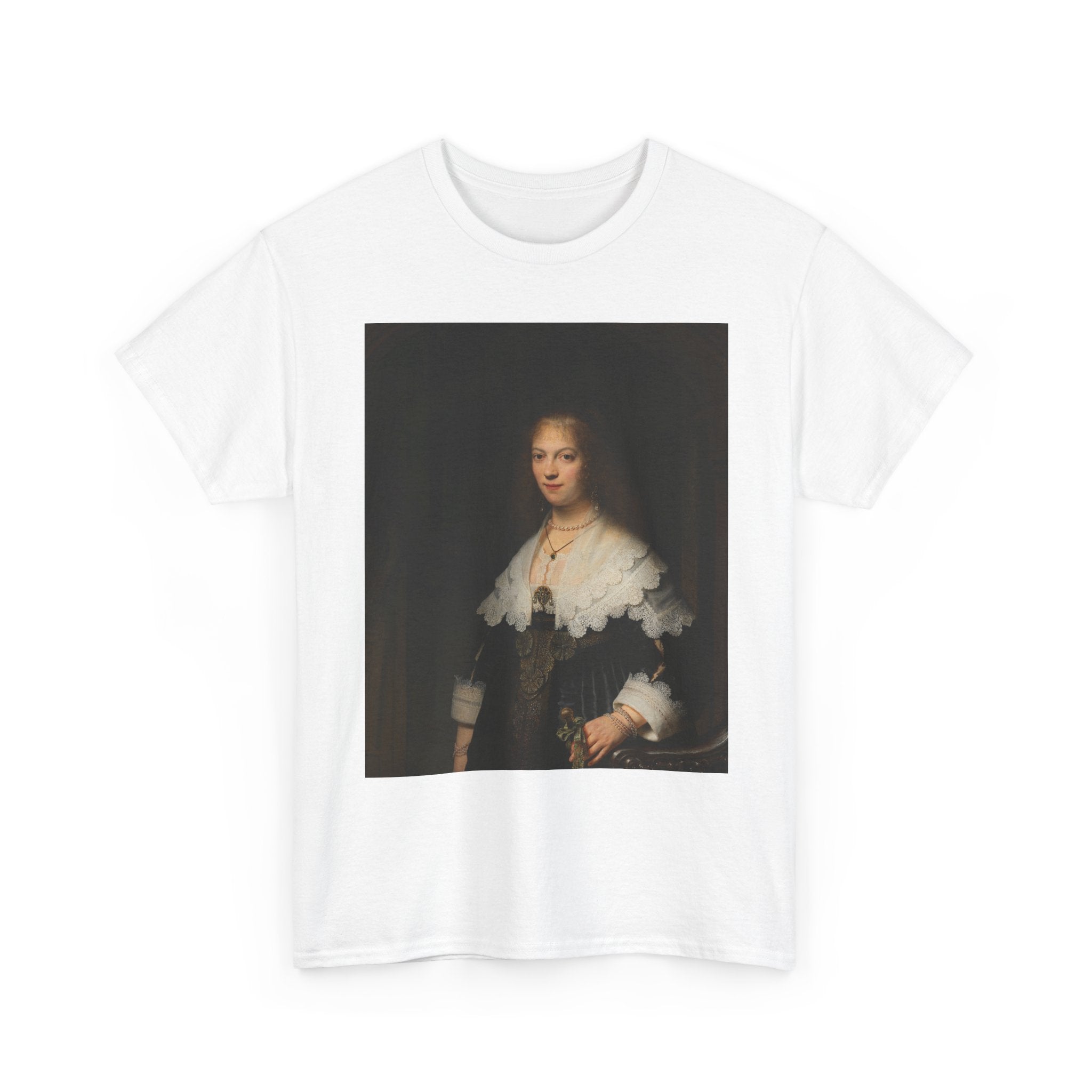 Art Tee – Portrait of a Woman, Probably Maria Trip (1619-1683)