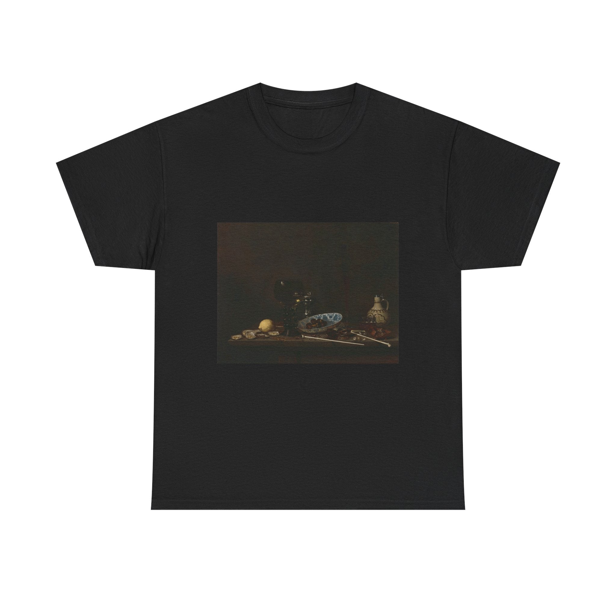 Art Tee – Still Life with Roemer, Salt Cellar, Tobacco, Lemon, and Olives