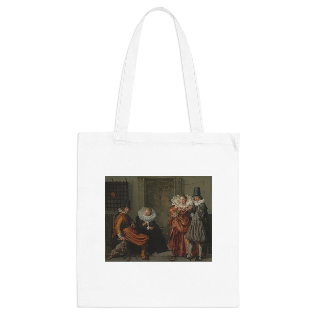 Art Tote Bag – Elegant Couples Courting