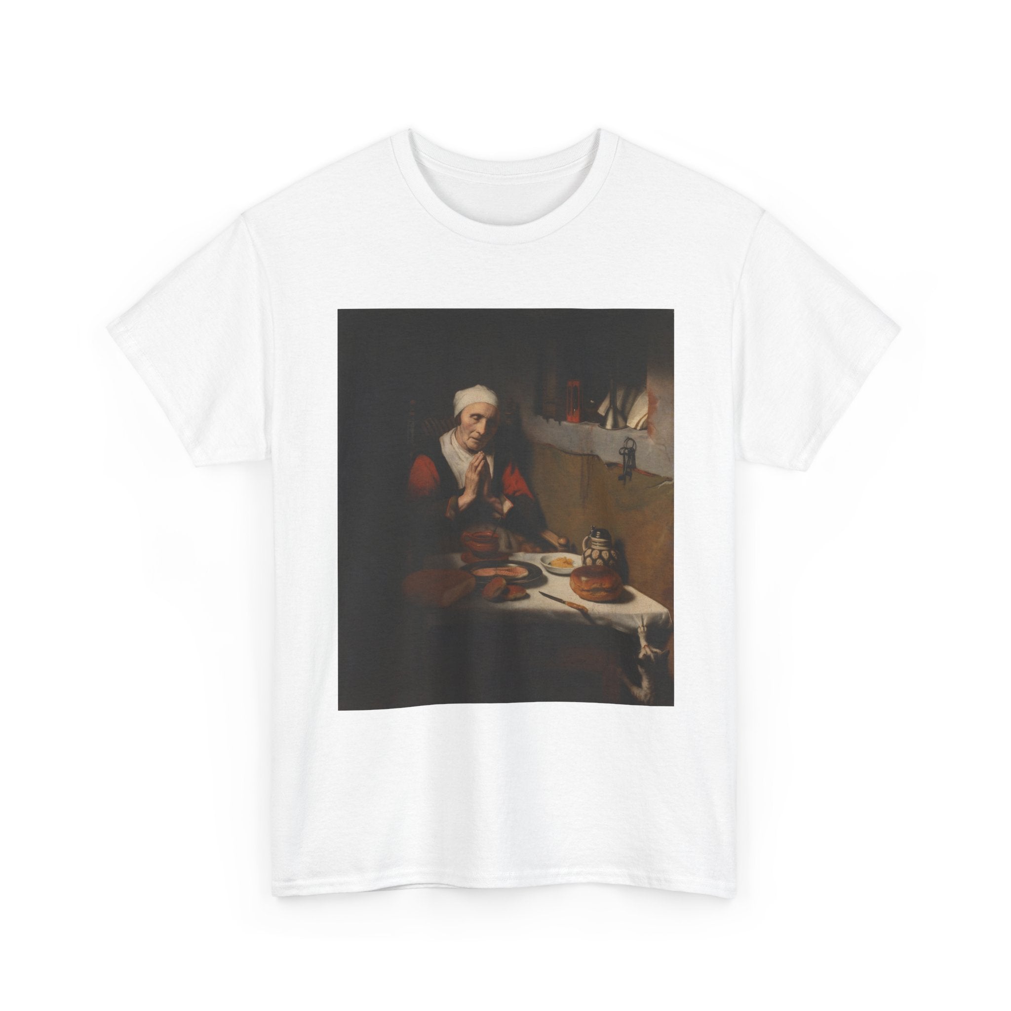 Art Tee – Old Woman Saying Grace, Known as ‘The Prayer without End’