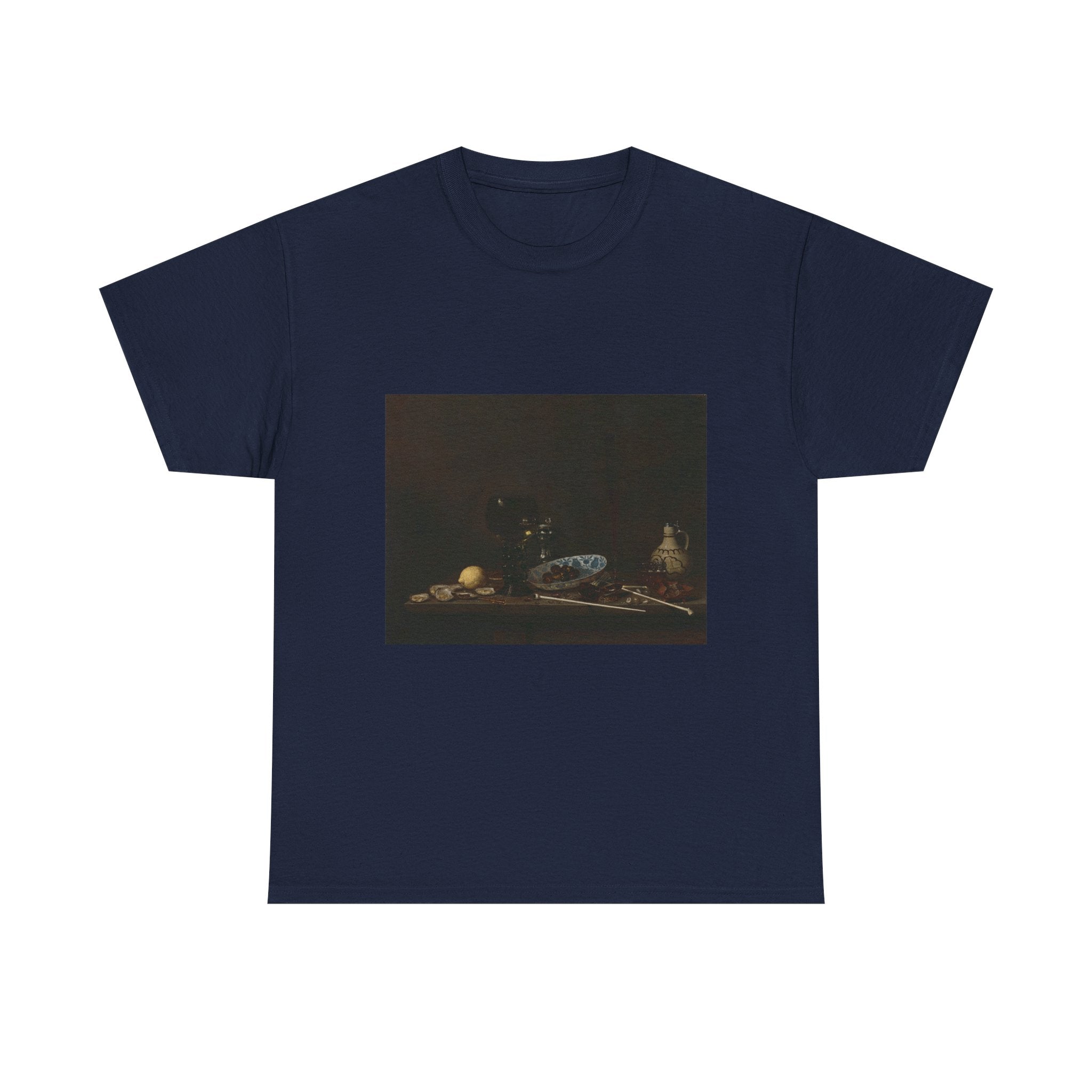 Art Tee – Still Life with Roemer, Salt Cellar, Tobacco, Lemon, and Olives