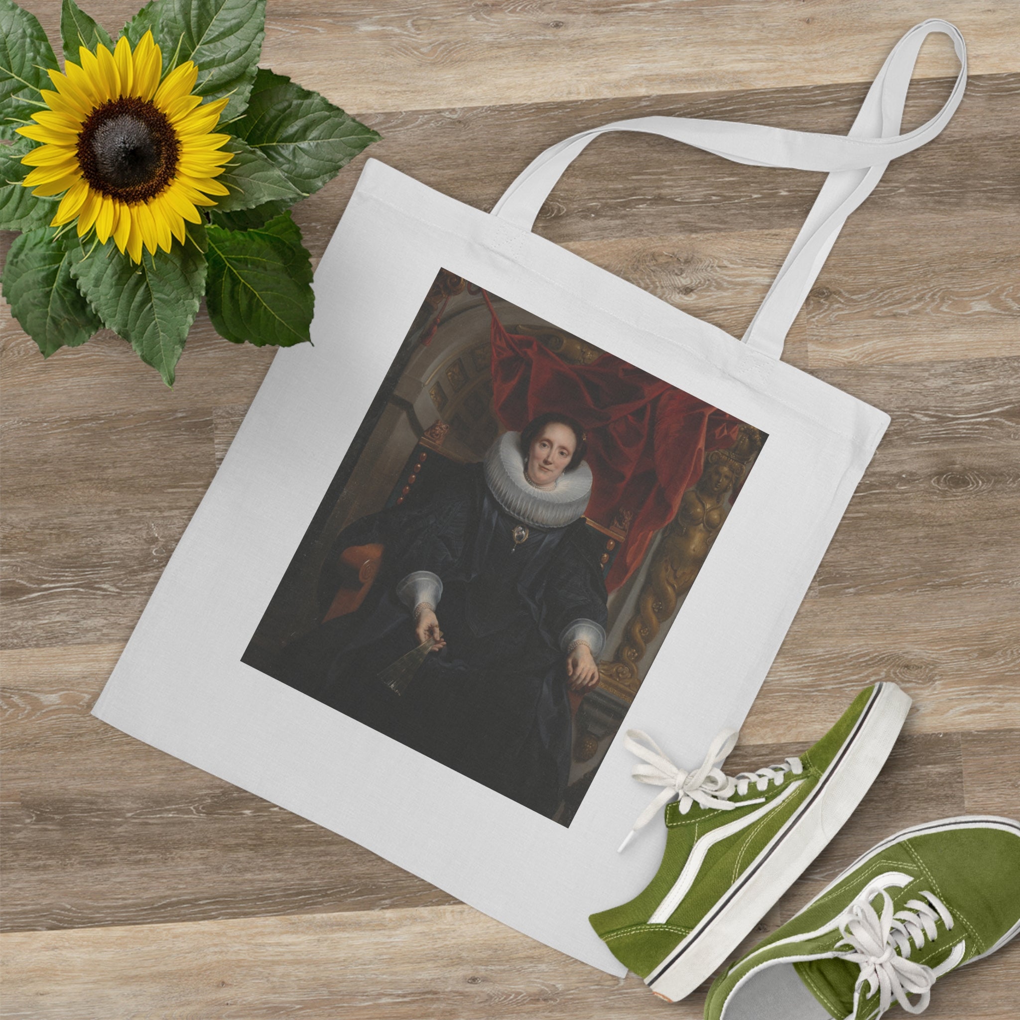 Art Tote Bag – Portrait of Catherine Behaghel