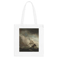 Art Tote Bag – A Ship on the High Seas Caught by a Squall, Known as ‘The Gust’