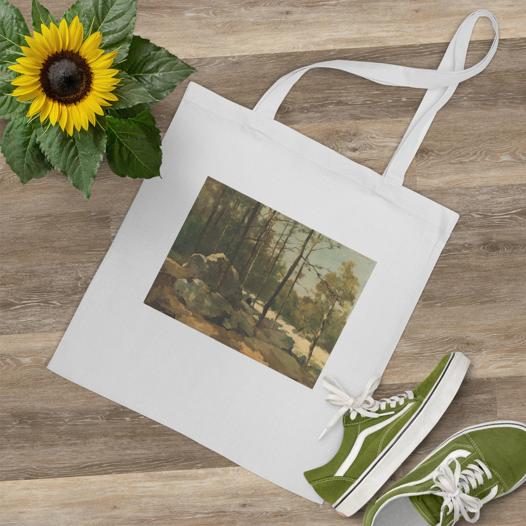 Art Tote Bag – Wooded View near Barbizon