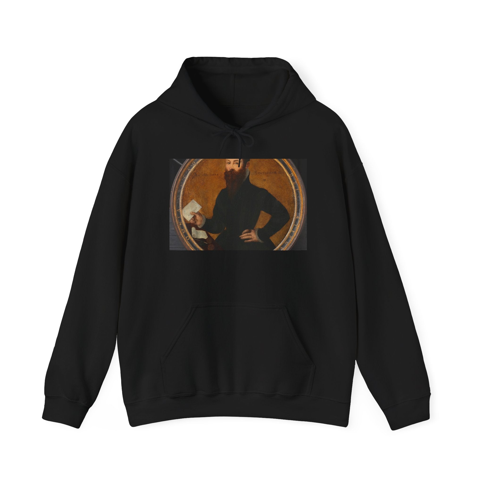 Art Hoodie – Portrait of Adam Wachendorff, with a Putto Blowing Bubbles