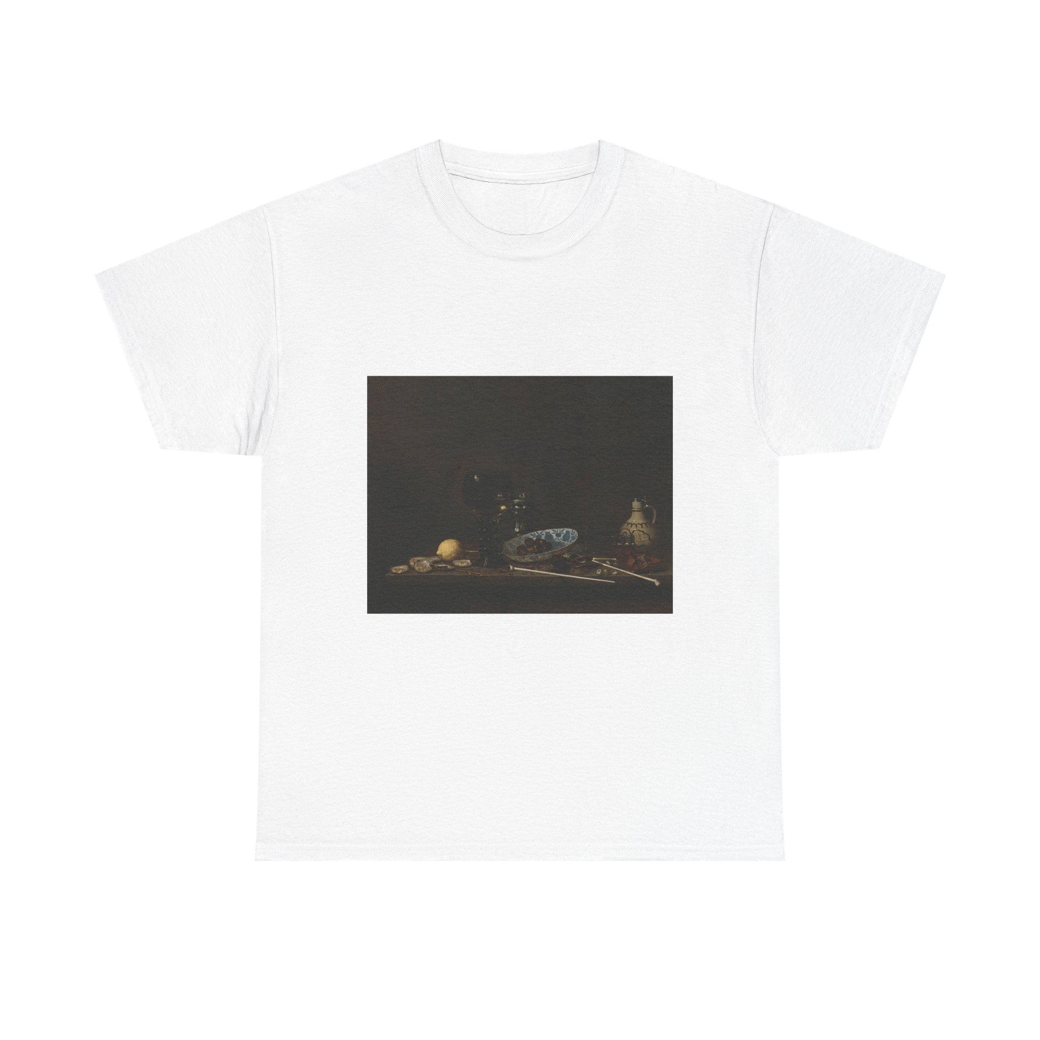 Art Tee – Still Life with Roemer, Salt Cellar, Tobacco, Lemon, and Olives