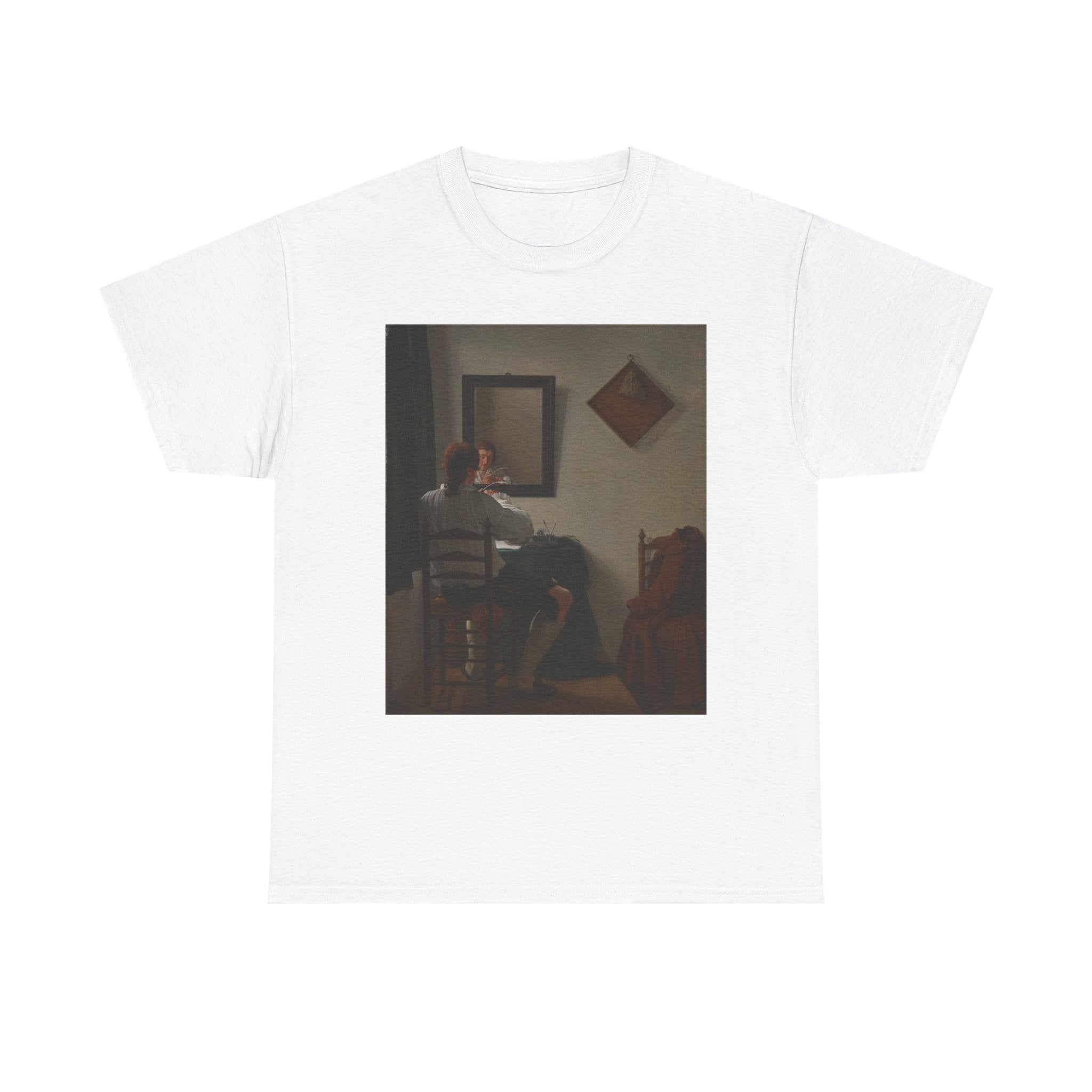 Art Tee – A Writer Trimming his Pen