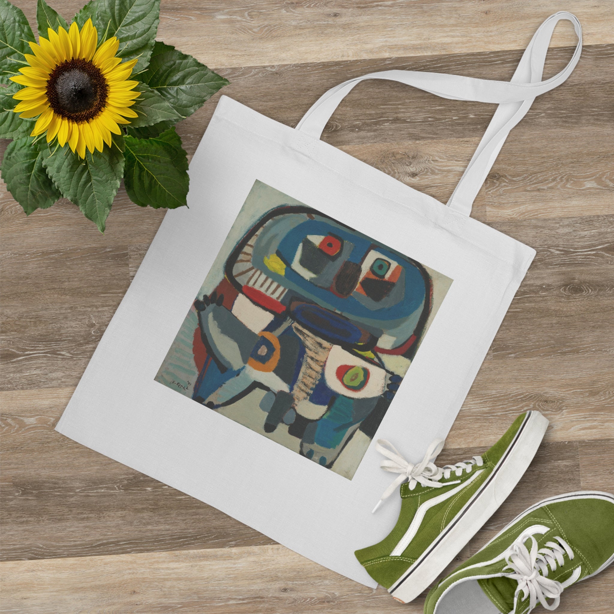 Art Tote Bag – Square Man
