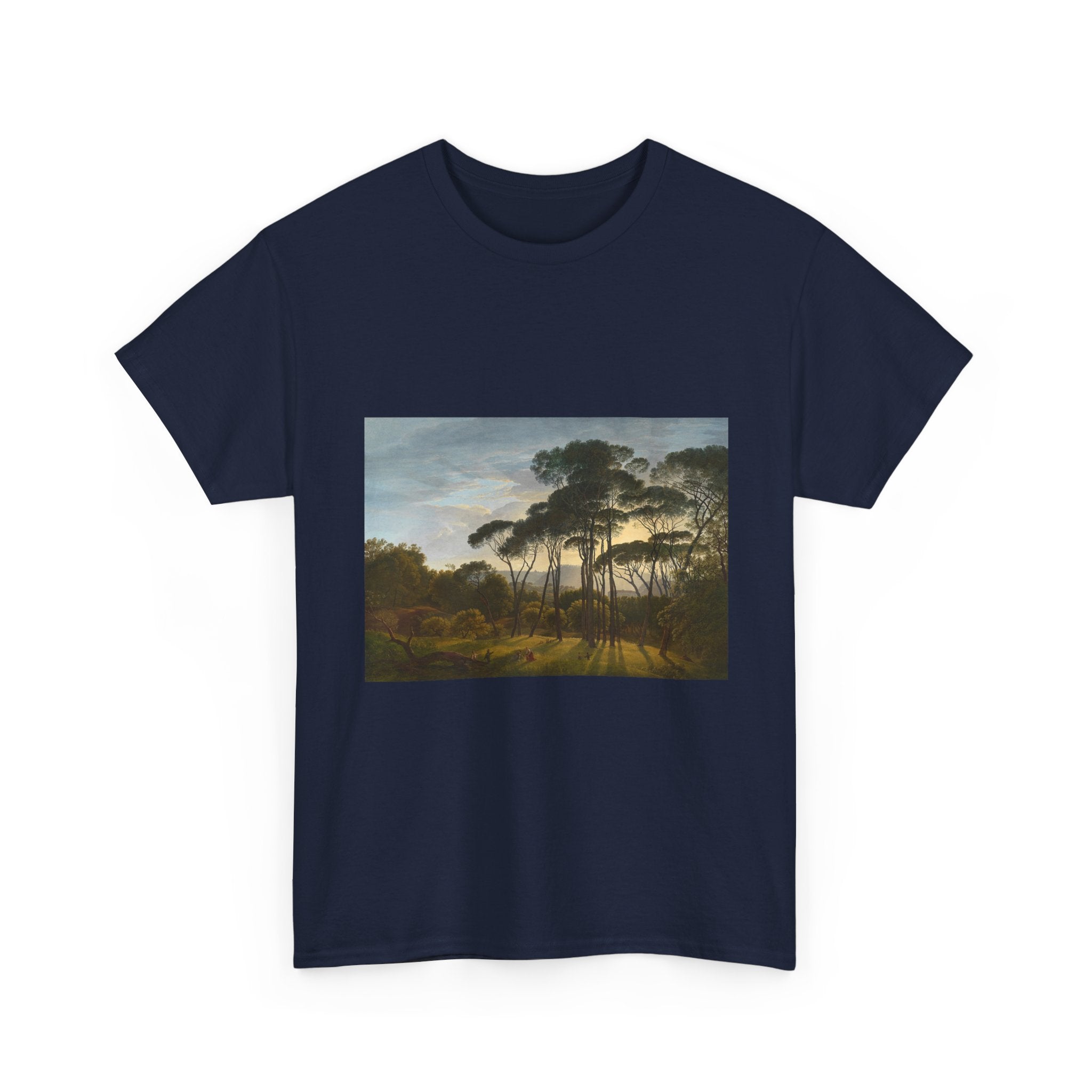 Art Tee – Italian Landscape with Umbrella Pines