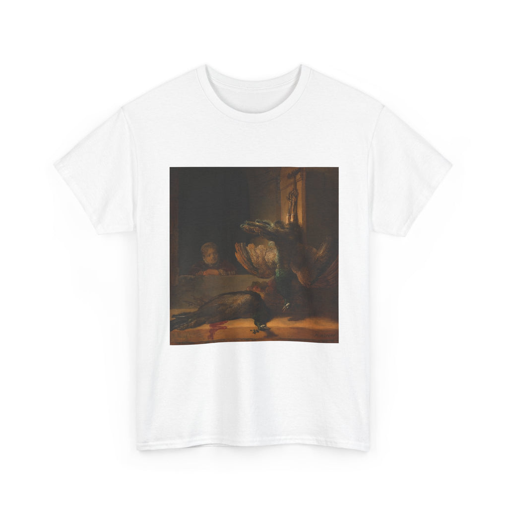 Art Tee – Still Life with Peacocks