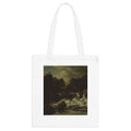 Art Tote Bag – Mountainous Landscape with Waterfall