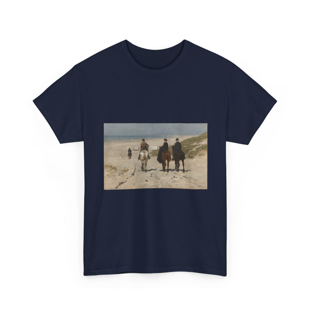Art Tee – Morning Ride along the Beach