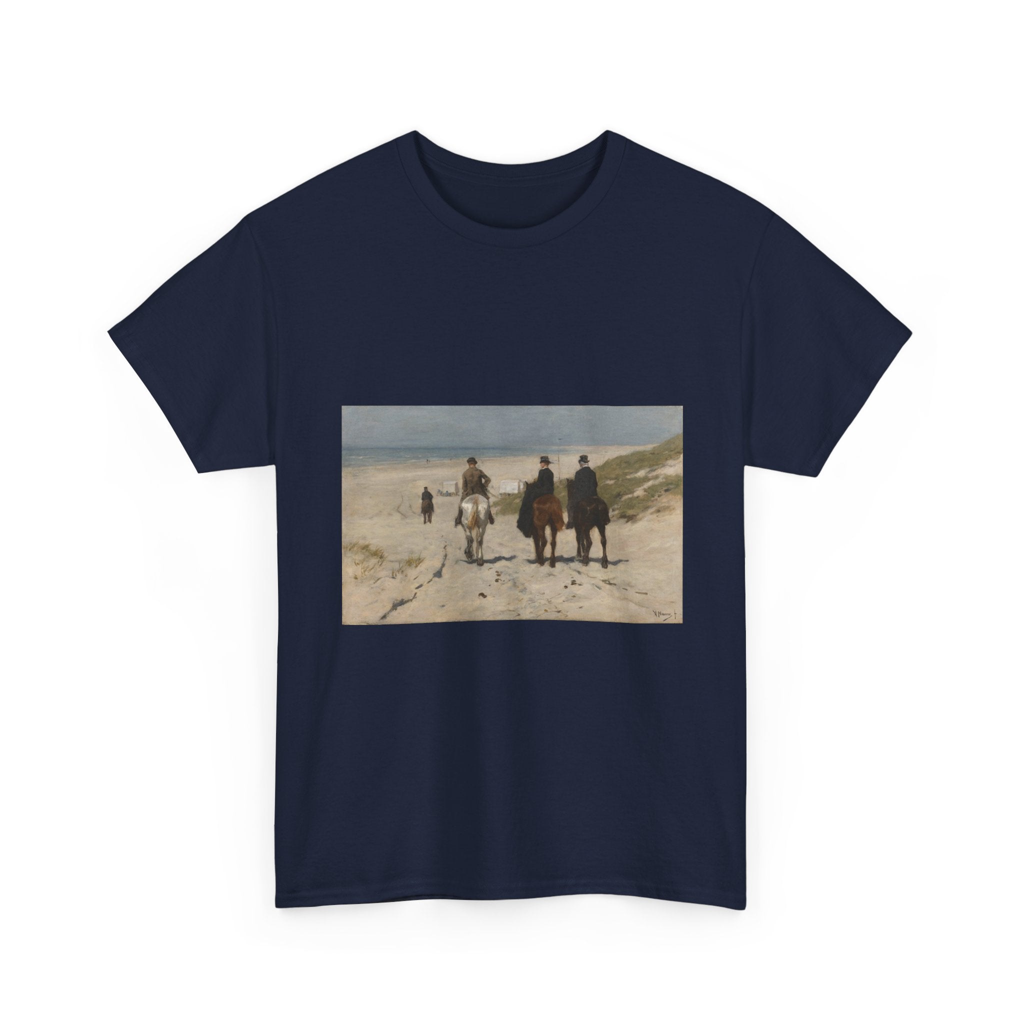 Art Tee – Morning Ride along the Beach