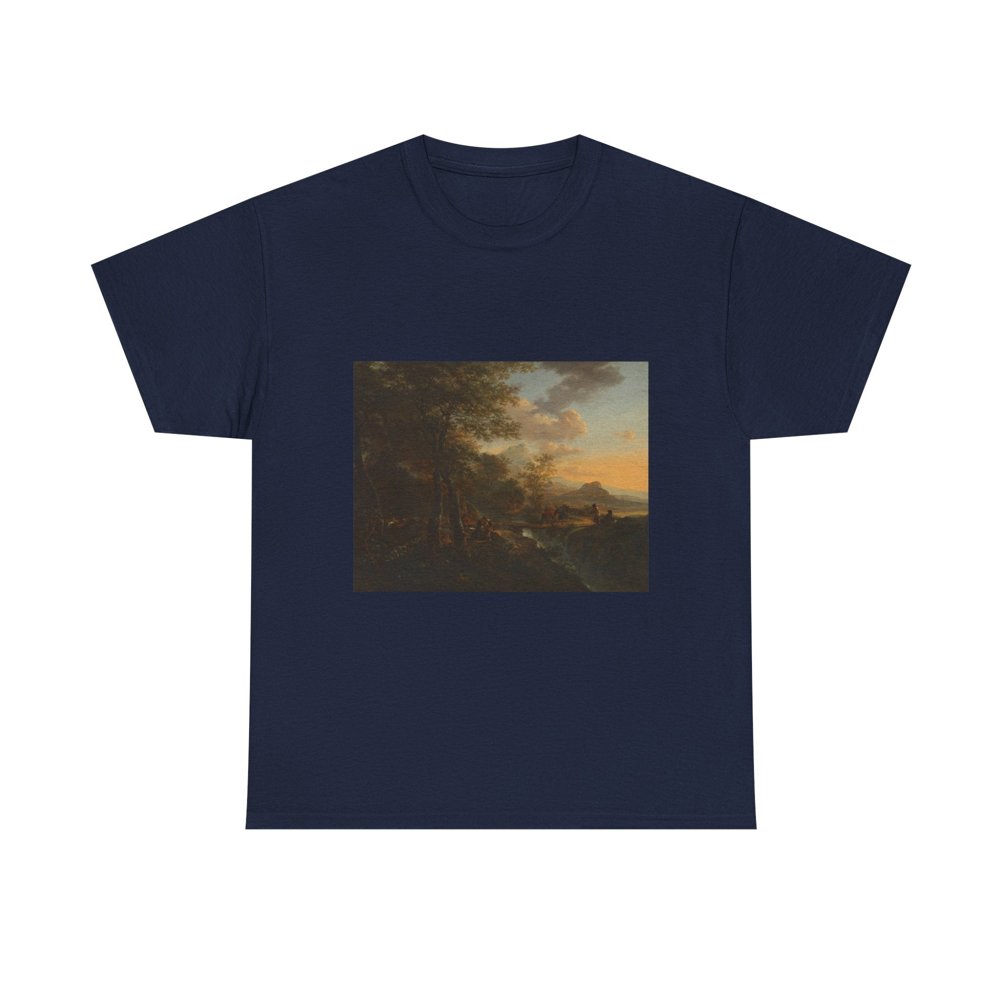 Art Tee – Italian Landscape with a Draughtsman