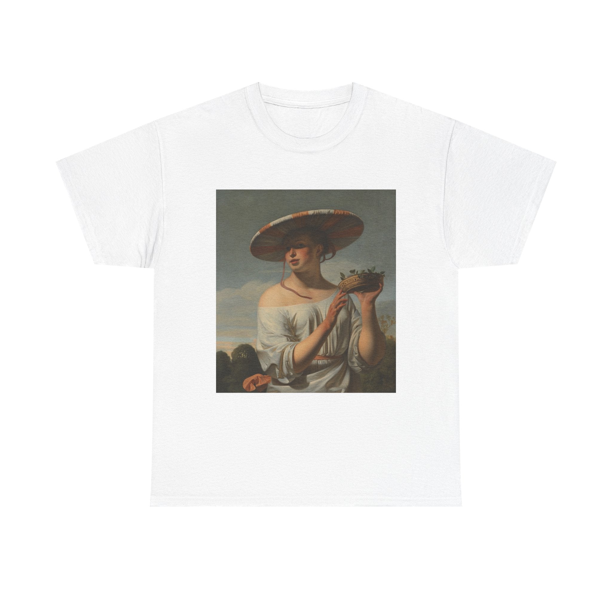 Art Tee – Woman in a Large Hat