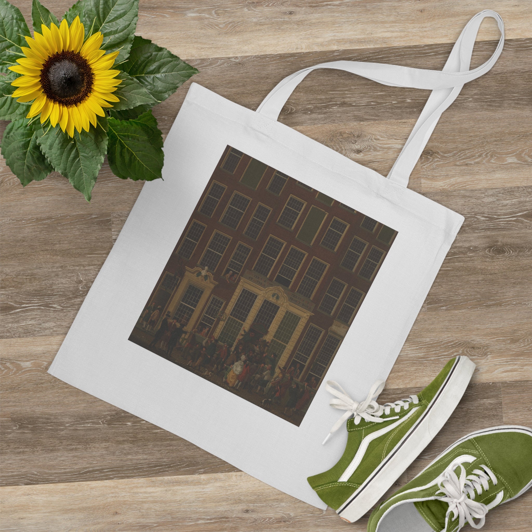 Art Tote Bag – The Bookshop and Lottery Agency of Jan de Groot in the Kalverstraat in Amsterdam