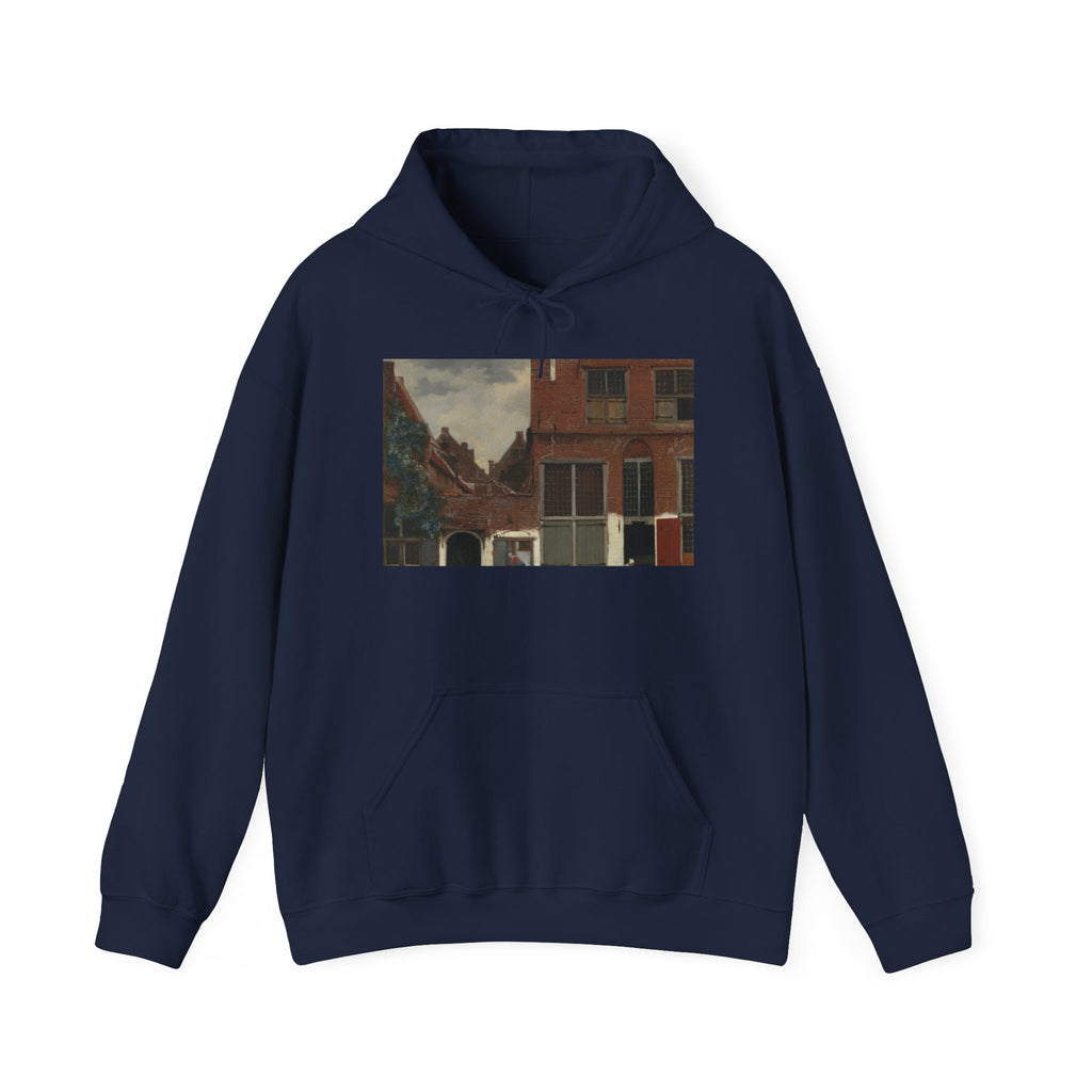 Art Hoodie – View of Houses in Delft, Known as ‘The Little Street’