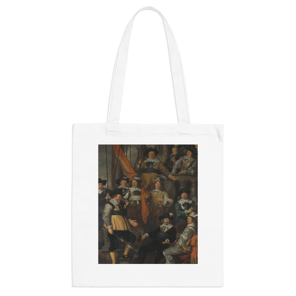 Art Tote Bag – Officers and Other Civic Guardsmen of District XVIII in Amsterdam, under the Command of Captain Albert Dircksz Bas and Lieutenant Lucas Pietersz Conijn