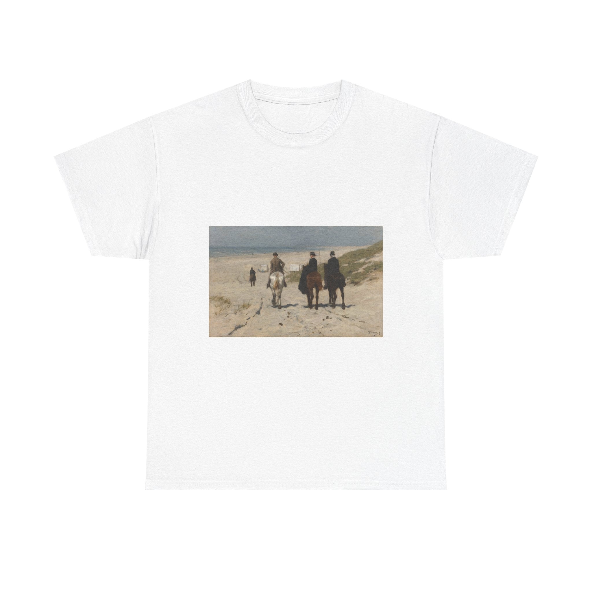 Art Tee – Morning Ride along the Beach