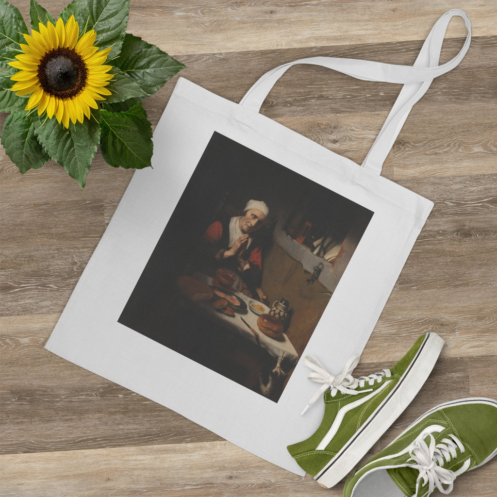 Art Tote Bag – Old Woman Saying Grace, Known as ‘The Prayer without End’