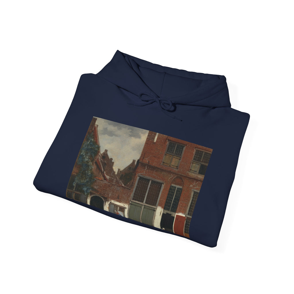 Art Hoodie – View of Houses in Delft, Known as ‘The Little Street’