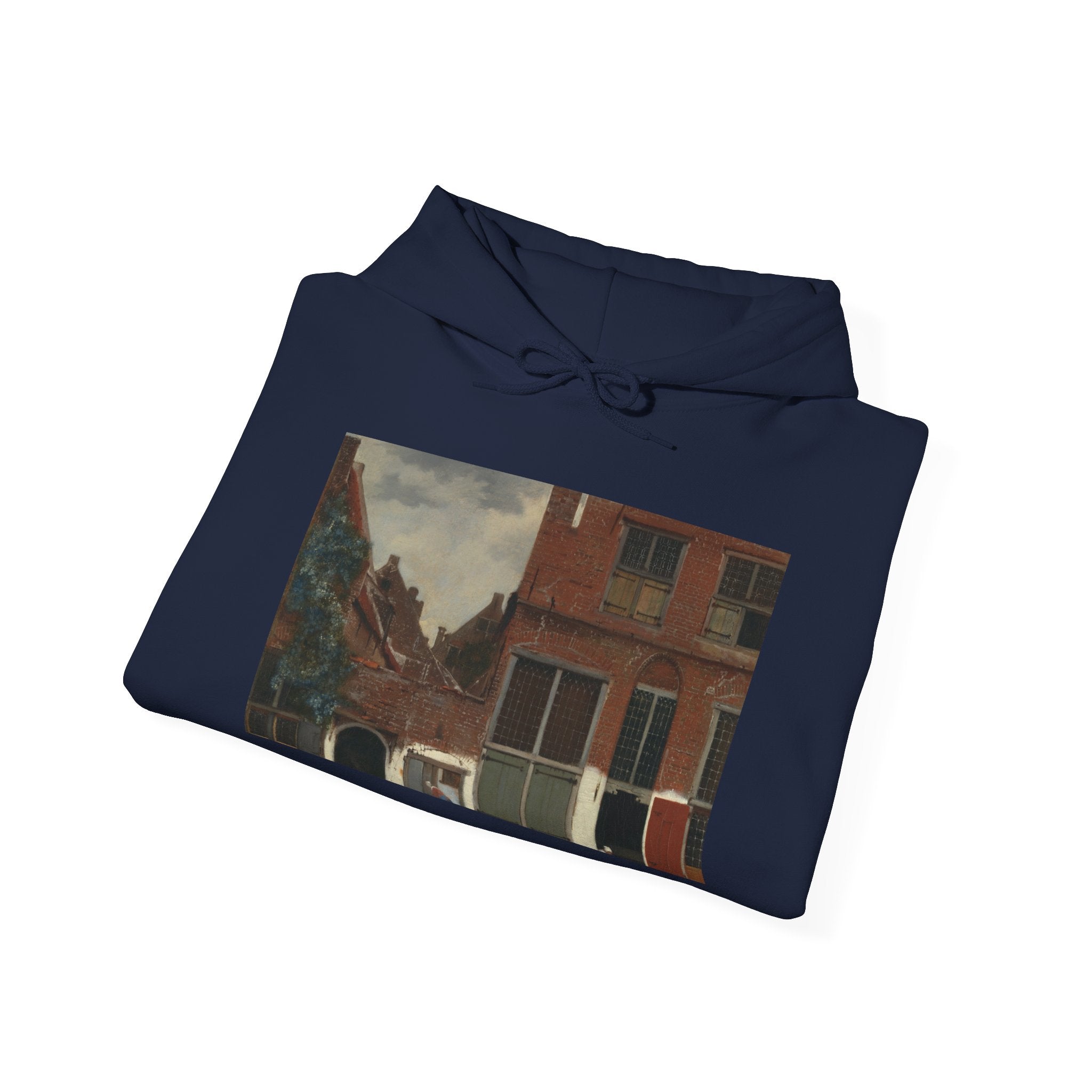 Art Hoodie – View of Houses in Delft, Known as ‘The Little Street’