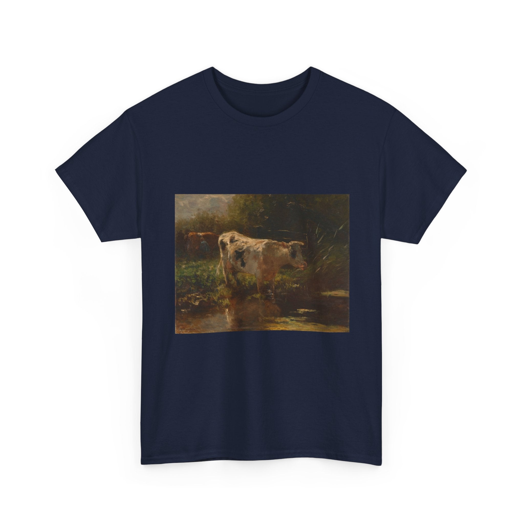Art Tee – Cow beside a Ditch