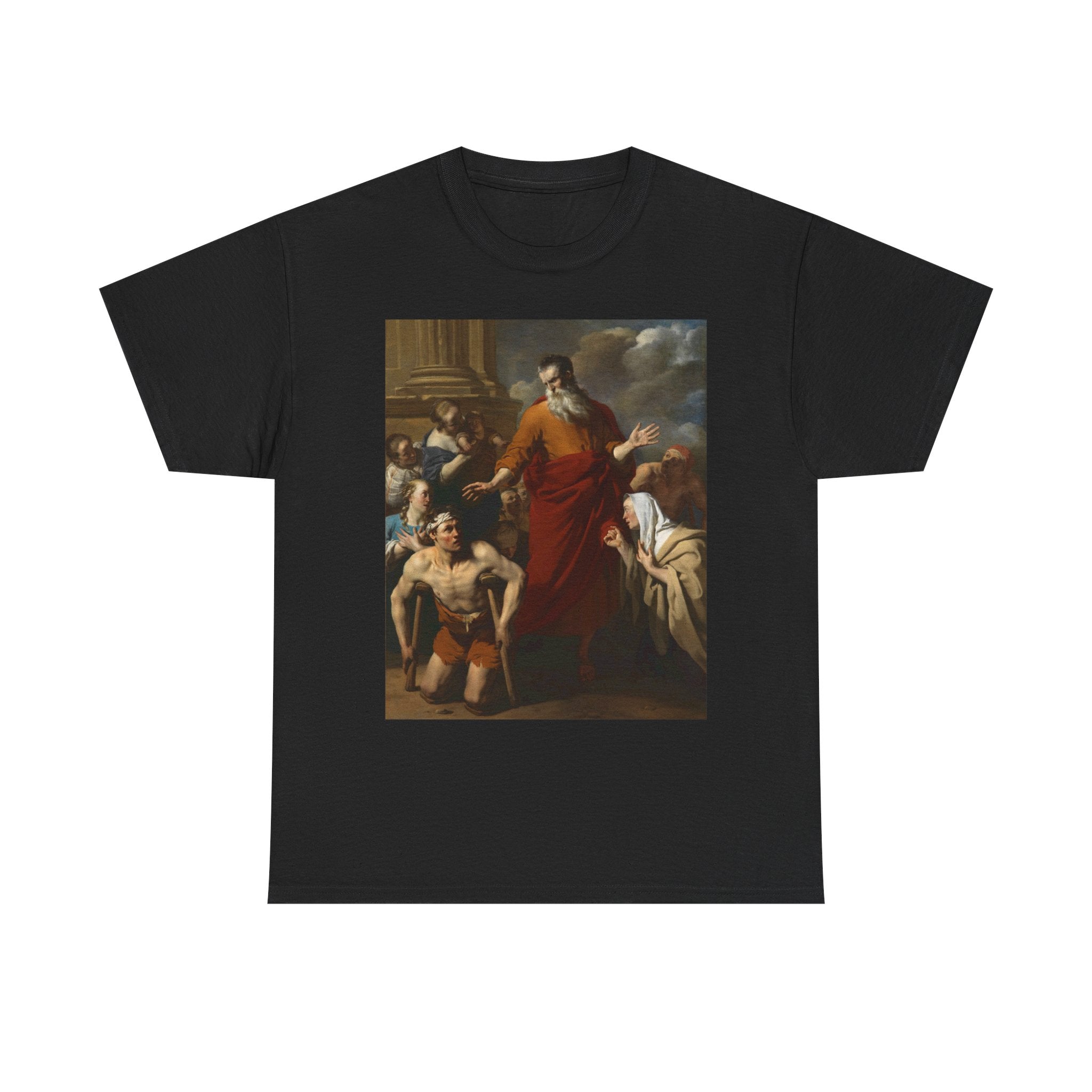 Art Tee – Paul healing a man who could not walk