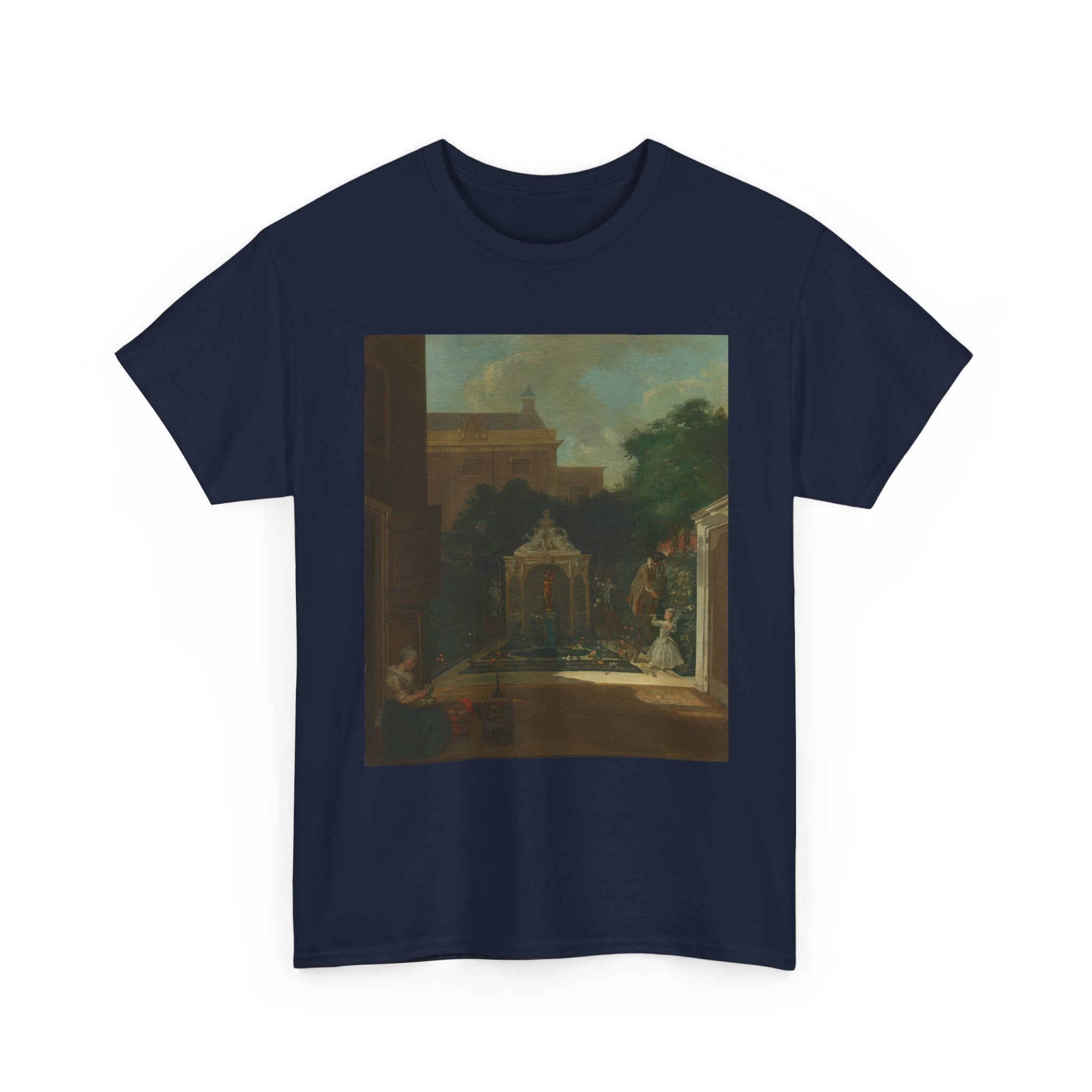 Art Tee – An Amsterdam Canal House Garden