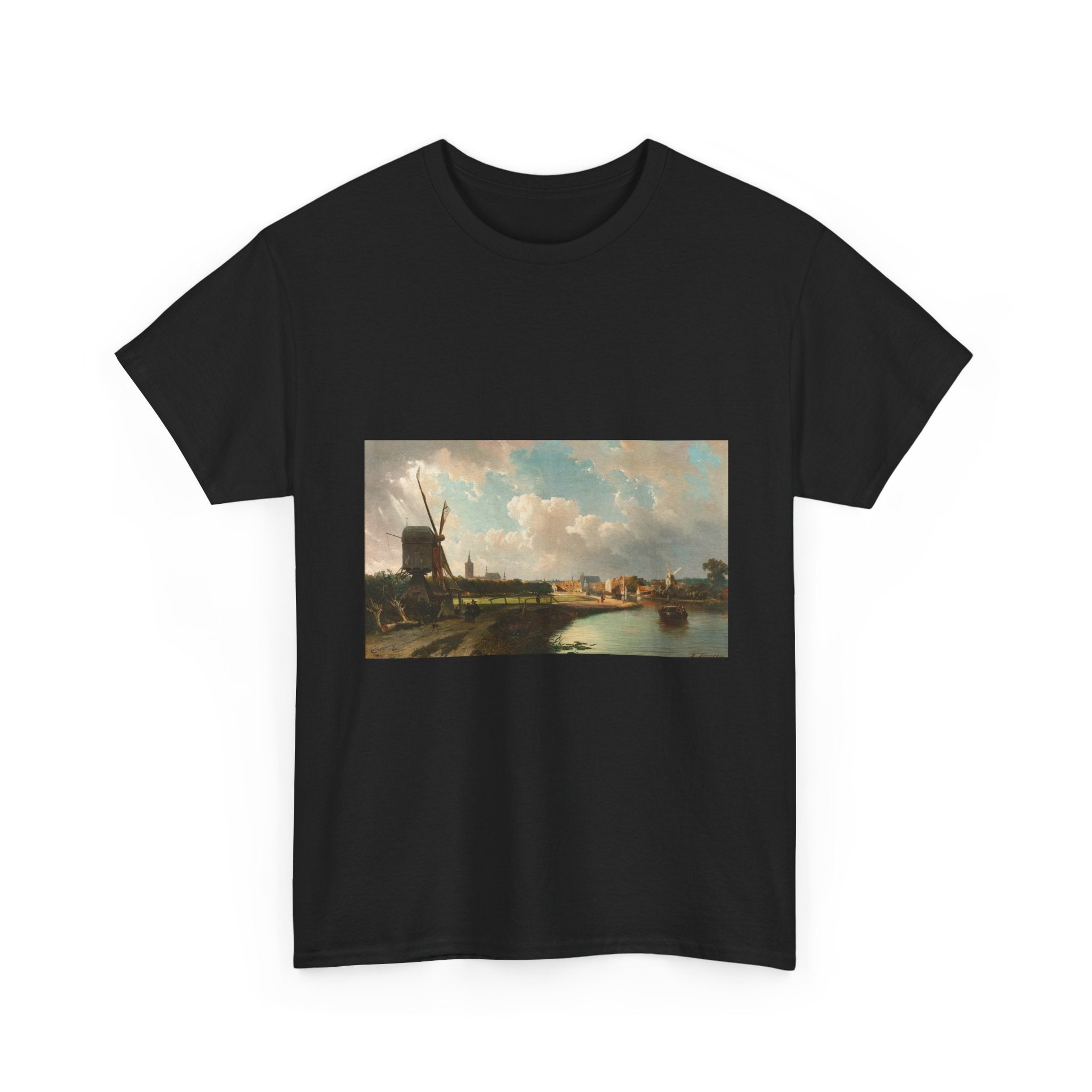 Art Tee – View of The Hague from the Delftse Vaart in the Seventeenth Century