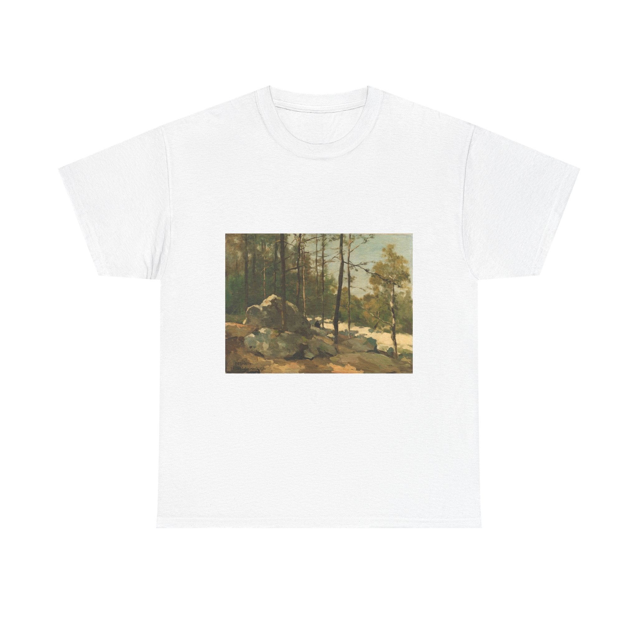 Art Tee – Wooded View near Barbizon