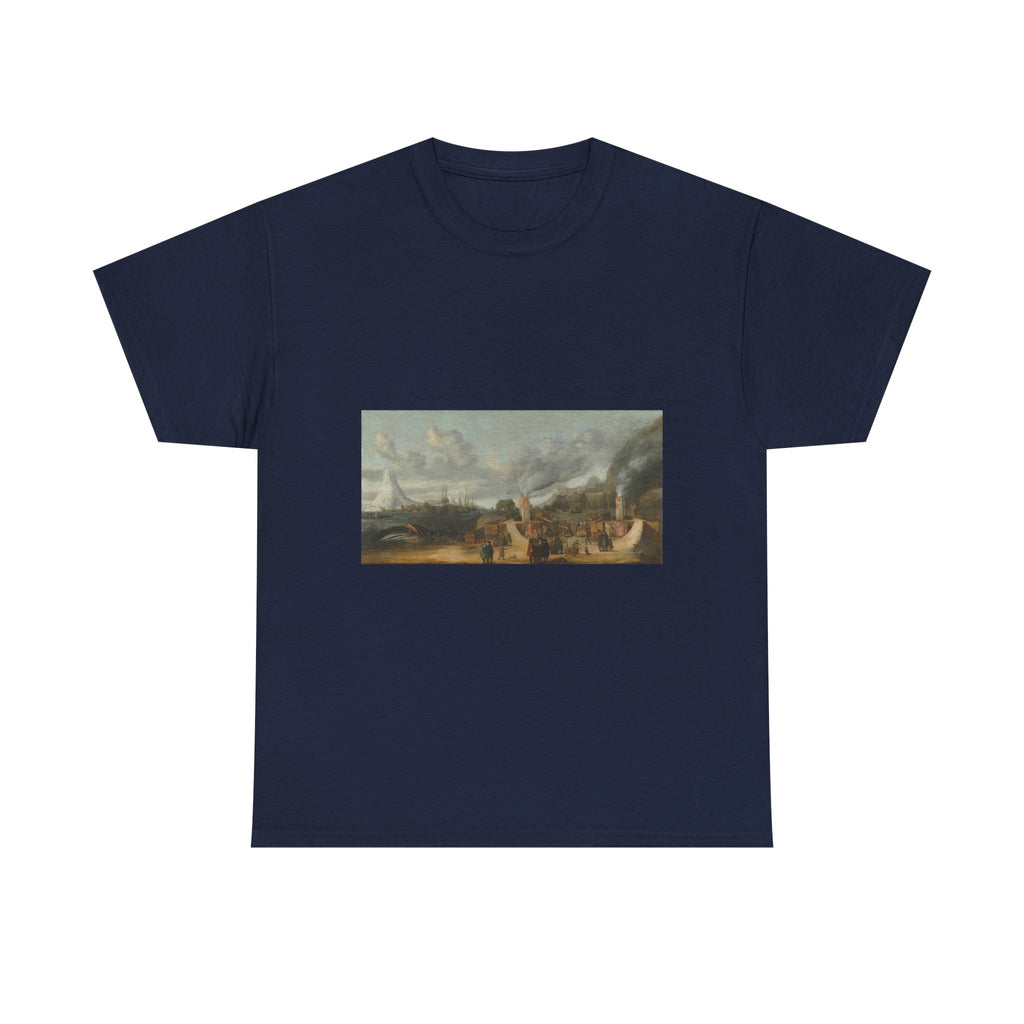 Art Tee – The Whale-oil Refinery near the Village of Smerenburg