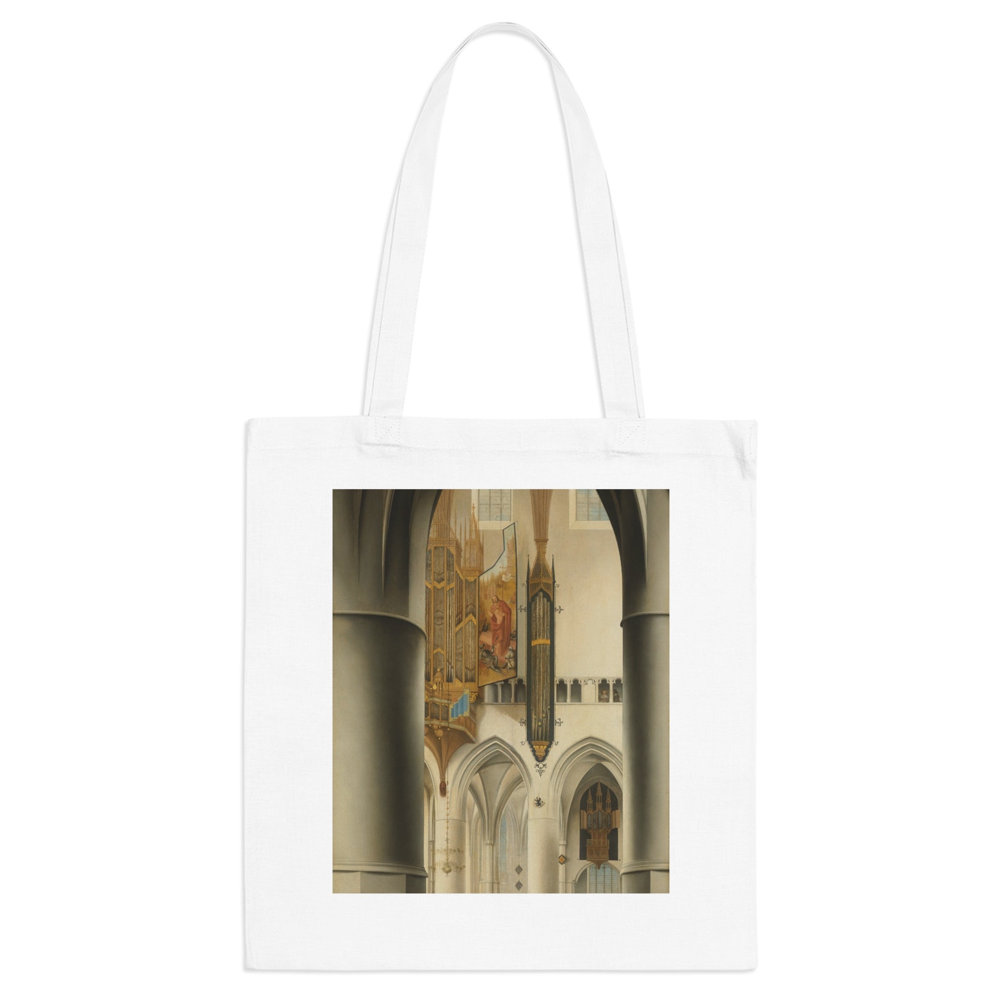 Art Tote Bag – Interior of the Church of St Bavo in Haarlem