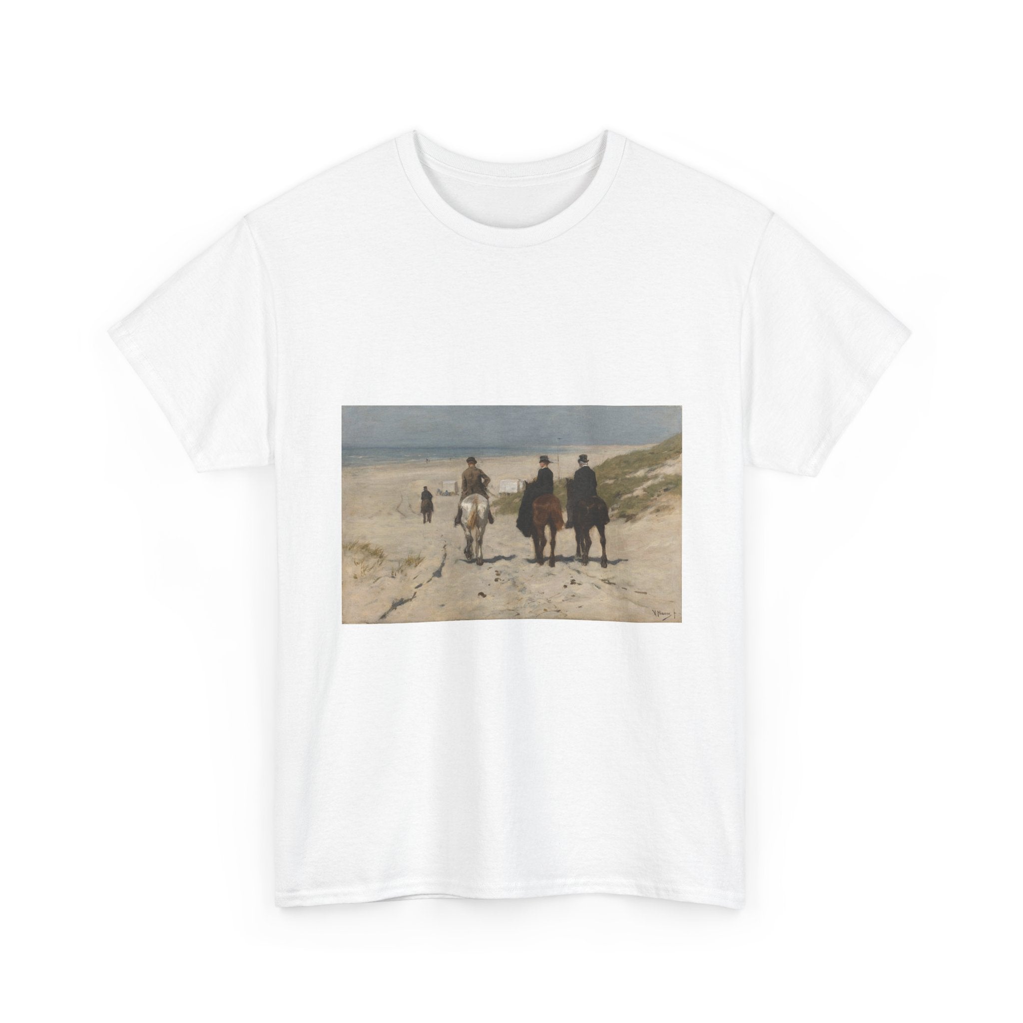 Art Tee – Morning Ride along the Beach